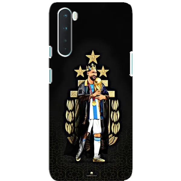 Чехол с принтом «Месси Король» для OnePlus Nord