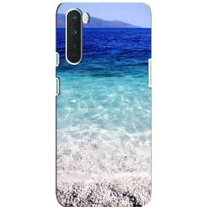 Силіконовий чохол з КАРТИНКАМИ літо для OnePlus Nord (AlphaPrint) (Море)
