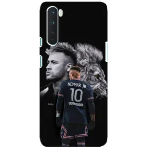 Чехол Неймар для OnePlus Nord (AlphaPrint) (Неймар Лев)