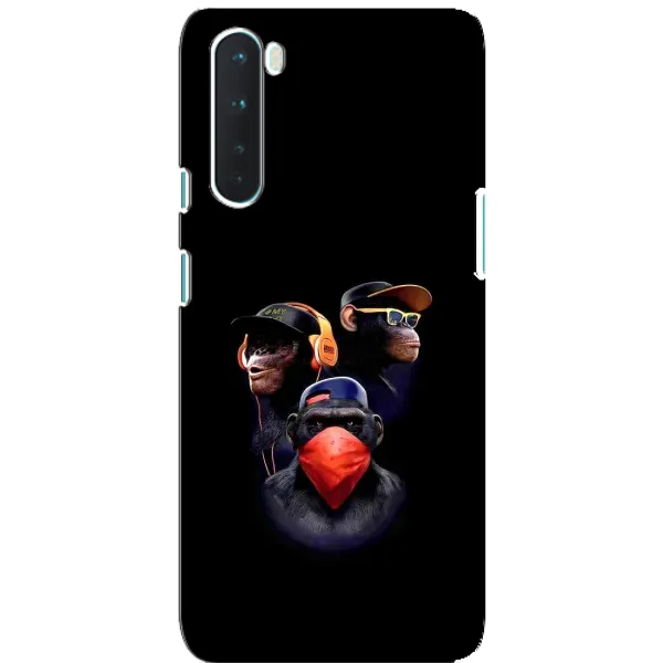 Чохол з принтом «Три мавпи» для OnePlus Nord