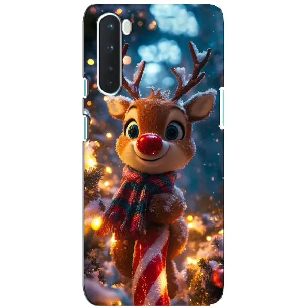 Чохол з принтом «Олень з шарфом» для OnePlus Nord