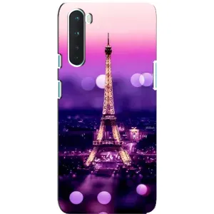 Чохол Ейфелева Вежа OnePlus Nord - (AlphaPrint) (Париж Башня)