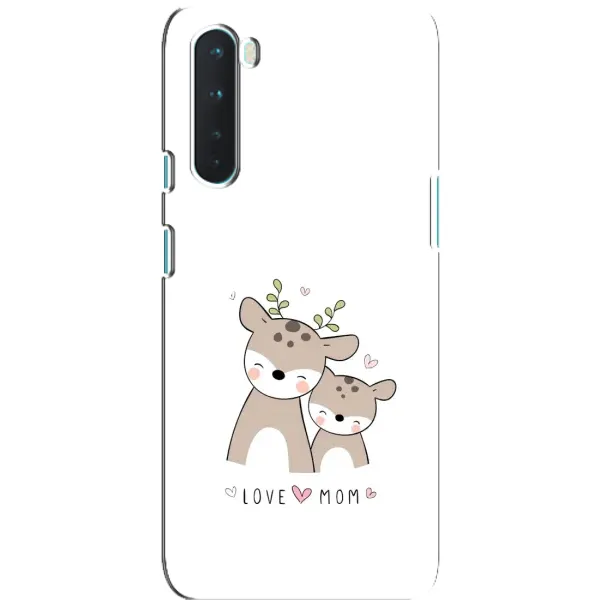 Чехол с принтом «Оленята мама и малыш» для OnePlus Nord Чехол с принтом «Оленята мама и малыш» для OnePlus Nord