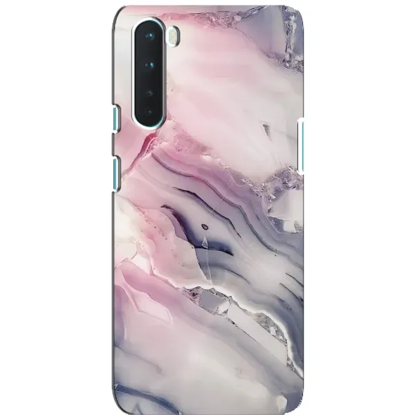 Чохол з принтом «Пурпурний Мрамор» для OnePlus Nord
