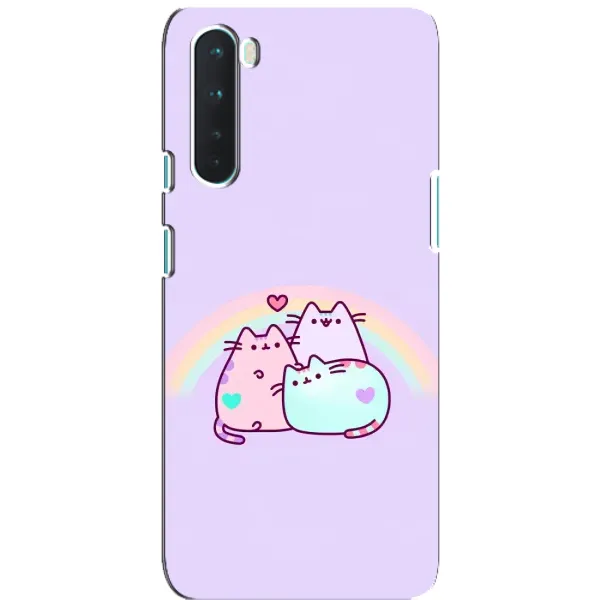 Чохол з принтом «Радужний котик» для OnePlus Nord