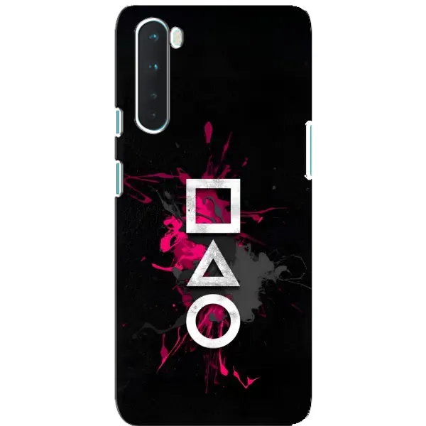 Чехол с принтом «Символы Игра кальмара» для OnePlus Nord Чехол с принтом «Символы Игра кальмара» для OnePlus Nord