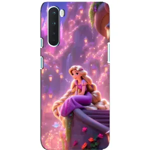 Чехол Рапунцель для OnePlus Nord (Рапунцель в замке)