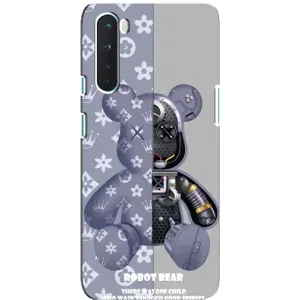 Круті Чохли Луі Віттон для OnePlus Nord (AlphaPrint) (Робот Медведик)