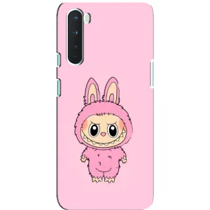 Чехол с Лабубу на OnePlus Nord (Розовый Лабубу)