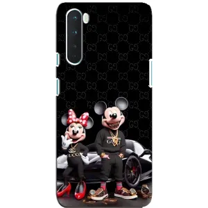Чохол Disney Mouse OnePlus Nord (PREMIUMPrint) (Родина Маусів)