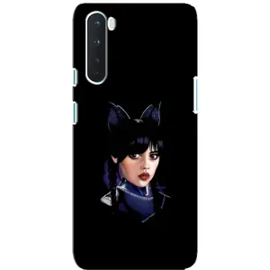 Чехол с принтом «серьезная Уэнздей» для OnePlus Nord