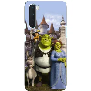 Чехол с мультфильмом Шрек на OnePlus Nord