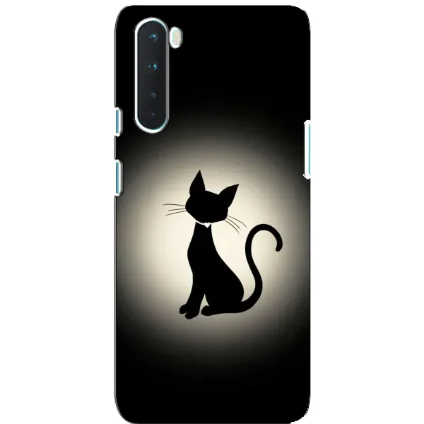 Чохол з принтом «Силует котика» для OnePlus Nord