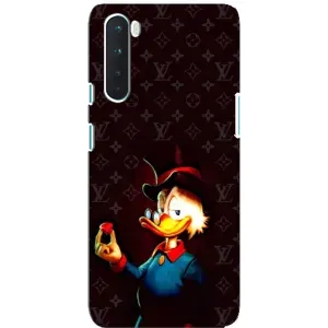 Чехлы для OnePlus Nord - Скрудж МакДак Louis Vuitton (PREMIUMPrint) (Скрудж с бриллиантом)