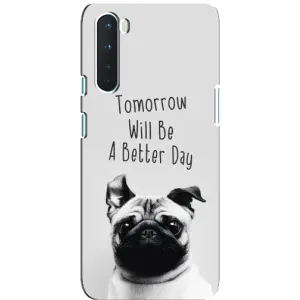 Чохли з собаками для OnePlus Nord (VPrint) (Смішний Мопс)