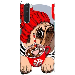 Чохли з собаками для OnePlus Nord (VPrint) (Песик в шапці)
