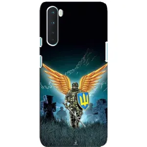 Чехлы с картинкой ЗСУ для OnePlus Nord (AlphaPrint) (Солдат ЗСУ)