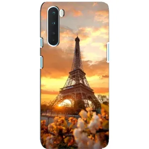 Чохол Ейфелева Вежа OnePlus Nord - (AlphaPrint) (Сонячня вежа)