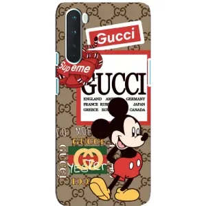 Чохол Disney Mouse OnePlus Nord (PREMIUMPrint) (Стильний Міккі)