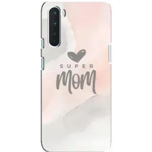 Чехол с принтом «Супер мама» для OnePlus Nord