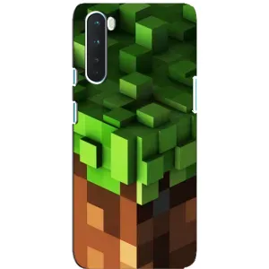Чохол Майнкрафт на OnePlus Nord (AlphaPrint) Minecraft (текстура Майнкрафт)