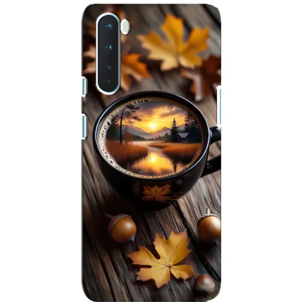 Чохол з принтом «Темна кава» для OnePlus Nord