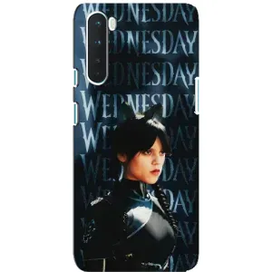 Чехол с принтом «Уэнздей кошка» для OnePlus Nord