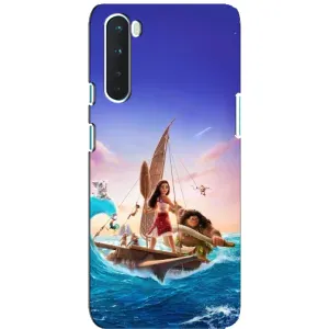 Чехол с мультфильмом Моана OnePlus Nord (Команда Ваяна Мауи)