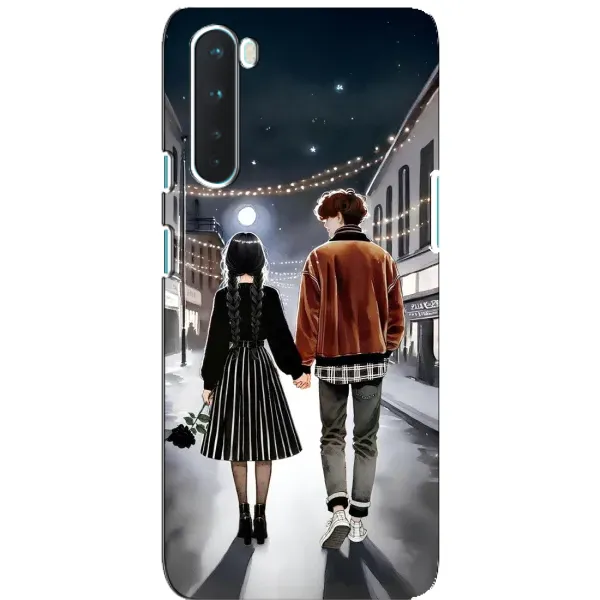 Чохол з принтом «Венздей та Тайлер» для OnePlus Nord