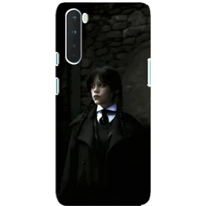 Чохол з дизайном Венздей 2 на OnePlus Nord (Темний стиль Венздей)