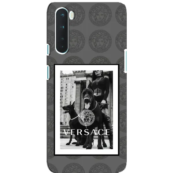 Чохол з принтом «Версаче» для OnePlus Nord