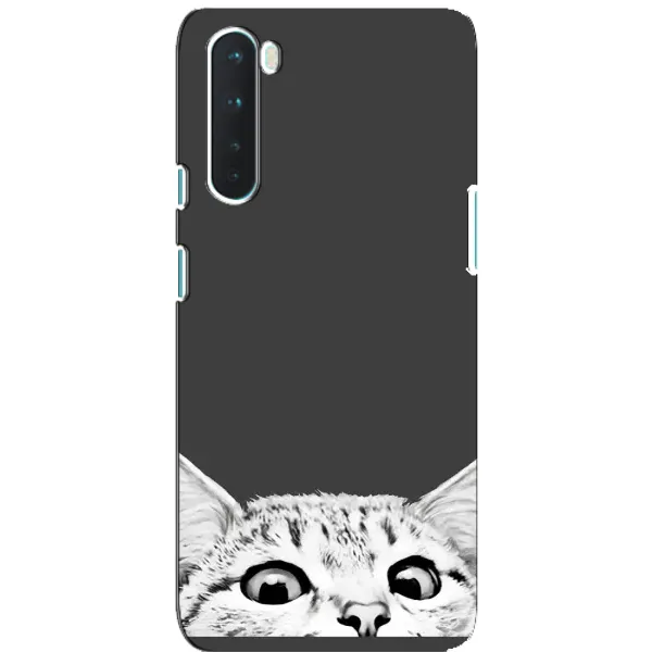 Чохол з принтом «Виглядає котик» для OnePlus Nord