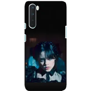 Чехол с принтом «взгляд Уэнздей» для OnePlus Nord