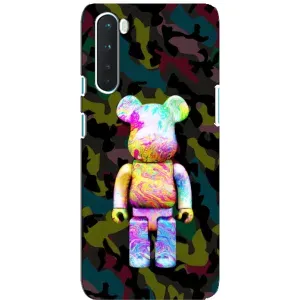 Чохли для OnePlus Nord - Bearbrick Louis Vuitton (PREMIUMPrint) (Яскравий Bearbrick)