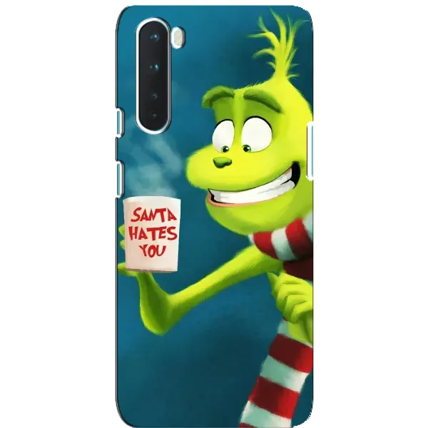 Чехол с принтом «Зеленый Гринч» для OnePlus Nord Чехол с принтом «Зеленый Гринч» для OnePlus Nord