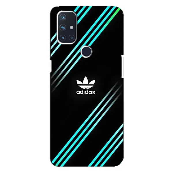 Чохол з принтом «Адідас з полосами» для OnePlus Nord 10 5G