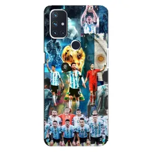 Чехлы Месси для OnePlus Nord 10 5G (AlphaPrint) (Аргентина Месси)