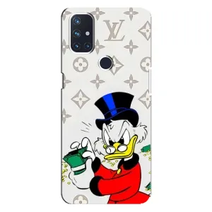 Чехлы для OnePlus Nord 10 5G - Скрудж МакДак Louis Vuitton (PREMIUMPrint) (Баксы Скрудж)