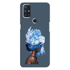 Чехлы (ART) Цветы на OnePlus Nord 10 5G (VPrint) (Цветы на голове)