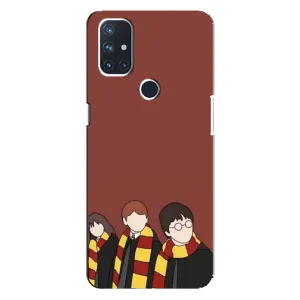 Чехлы с Гарри Поттером для OnePlus Nord 10 5G (AlphaPrint) (Гарри с друзьями)