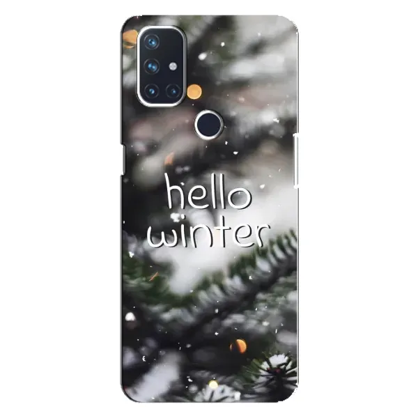 Чехол с принтом «Hello winter» для OnePlus Nord 10 5G Чехол с принтом «Hello winter» для OnePlus Nord 10 5G