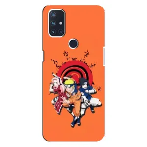 Naruto Anime Чехлы для ВанПлас Норд 10 5Джи (AlphaPrint) (команда Наруто)