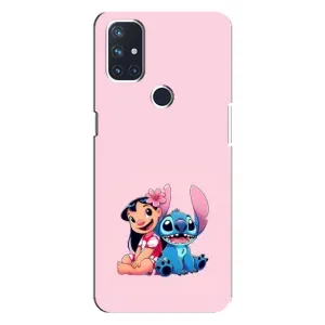 Чехол с принтом Стич на OnePlus Nord 10 5G (Лило и Стич)