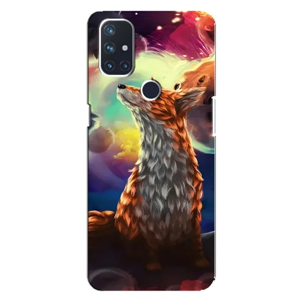 Чехол с принтом «Лисица в космосе» для OnePlus Nord 10 5G