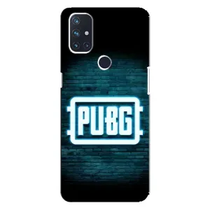 Чехол PUBG для ВанПлас Норд 10 5Джи (AlphaPrint) (Лого PUBG)