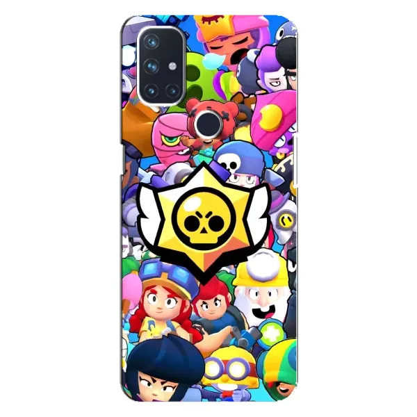 Чехол с принтом «Лого Brawl Stars» для OnePlus Nord 10 5G Чехол с принтом «Лого Brawl Stars» для OnePlus Nord 10 5G