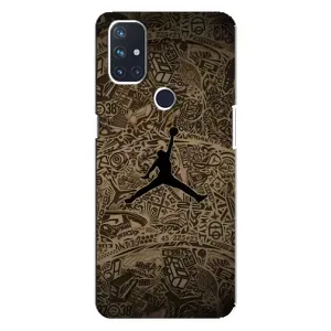 Чехлы для OnePlus Nord 10 5G - с картинкой JORDAN (AlphaPrint) (Logo Jordan)