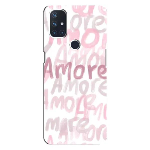 Чохол з принтом «Аморе любов» для OnePlus Nord 10 5G