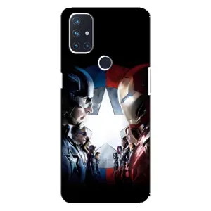 Чехлы с героями Марвел OnePlus Nord 10 5G (VPrint) (Марвел стайл)