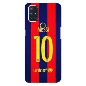 Чехлы Месси для OnePlus Nord 10 5G (AlphaPrint) (Messi Barca 10)